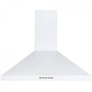 Ancona 30 in. / 440 CFM Convertible Wall-Mounted Pyramid Range Hood in White ( AN-1546 )