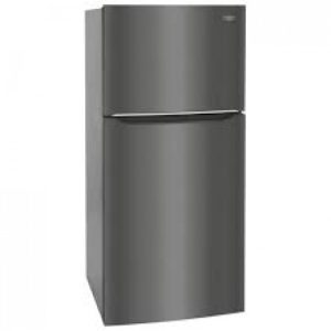 Frigidaire Gallery Black Stainless Steel Top-Freezer Refrigerator 20 Cu. Ft. *NEW* ( FGHT2055VD )