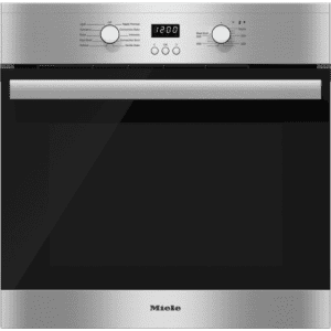 Miele 24" EasyControl Convection Wall Oven Black / Stainless ( H2261B )