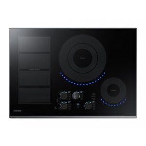 Samsung  30 Inch Induction with Virtual Flame Technology Cooktop Black Stainless ( NZ30K7880UG )