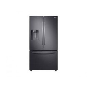 Samsung French Door 22.6 Cu.Ft Counter Depth Refrigerator With Twin Cooling Plus In Black Stainless ( RF23R6201SG )