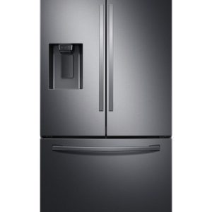 Samsung 27 cu. ft. French Door Refrigerator in Fingerprint Resistant Black Stainless Steel *NEW* ( RF27T5201SG )