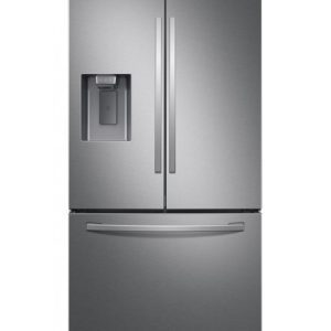 Samsung 27 cu. ft. French Door Refrigerator in Fingerprint Resistant in Stainless ( RF27T5201SR )