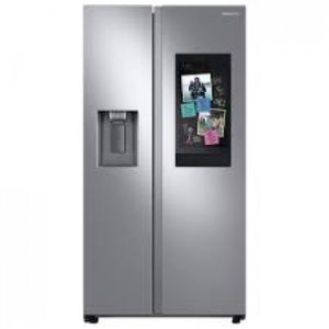 Samsung 21.5 Cu. Ft. Family Hub Side-by-Side Counter-Depth Refrigerator in Stainless ( RS22T5561SR )