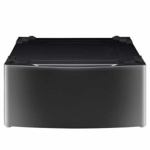 LG 27 In. Laundry Pedestal With Storage Drawer In Black Stainless ( WDP4K )