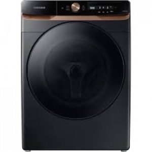 Samsung 5.3 Cu. Ft. High Efficiency Front Load Steam Washer in Black Stainless Steel ( WF46BG6500AVUS )