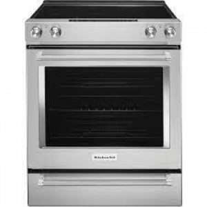 KitchenAid 30" / 6.4 Cu. Ft. True Convection 5-Element Slide-In Electric Range in Stainless *NEW* ( YKSEG700ESS )